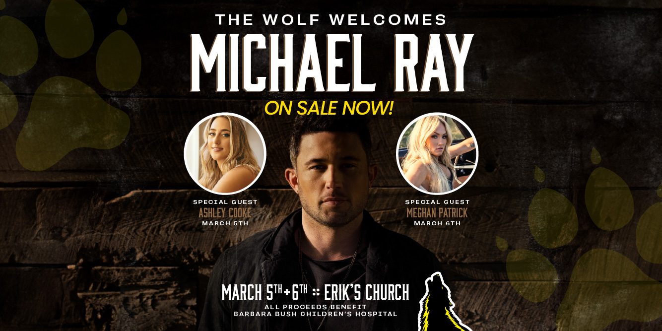 ON SALE NOW: Tickets For BBCH Benefit Concert with Michael Ray, Ashley Cooke, Meghan Patrick
