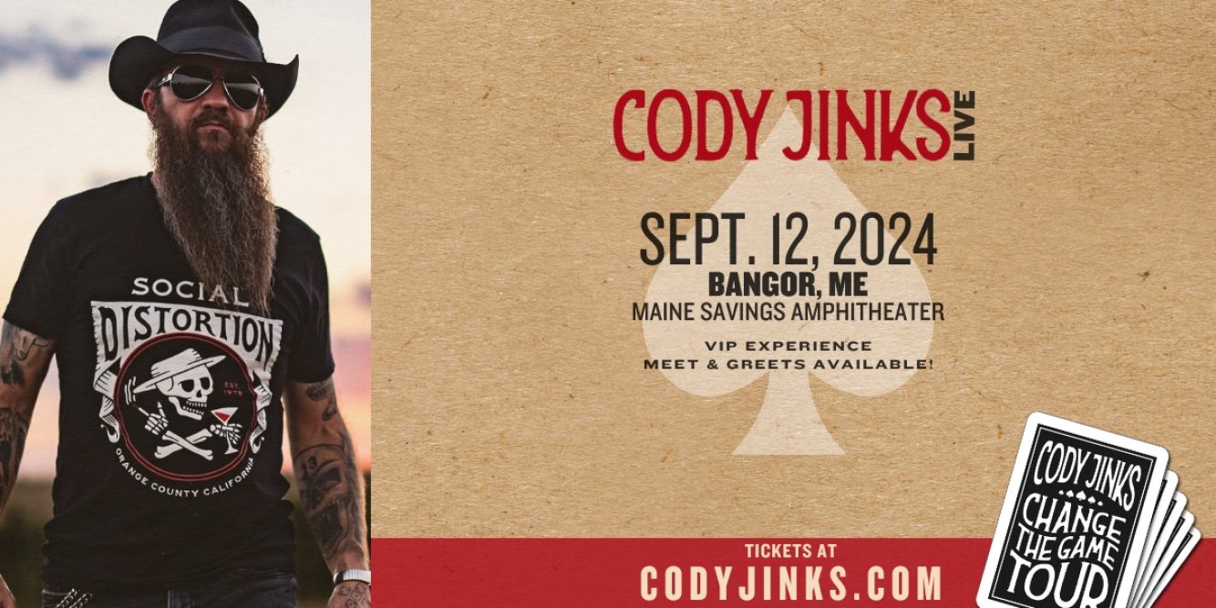 Win Tickets to Cody Jinks at Maine Savings Ampitheater
