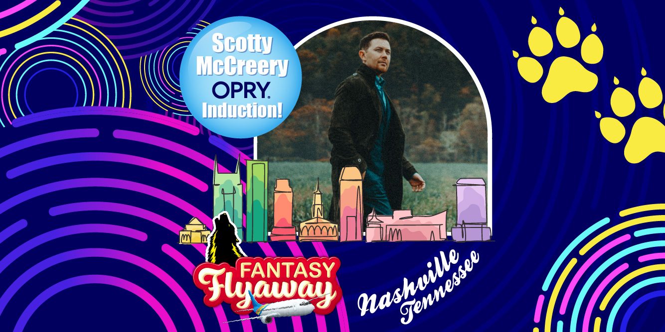 Fantasy Flyaway #1, Scotty McCreery in Nashville at the Grand Ole Opry