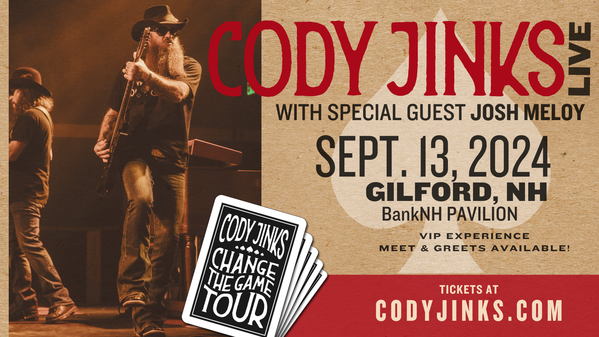 Win Tickets to Cody Jinks at BankNH Pavilion