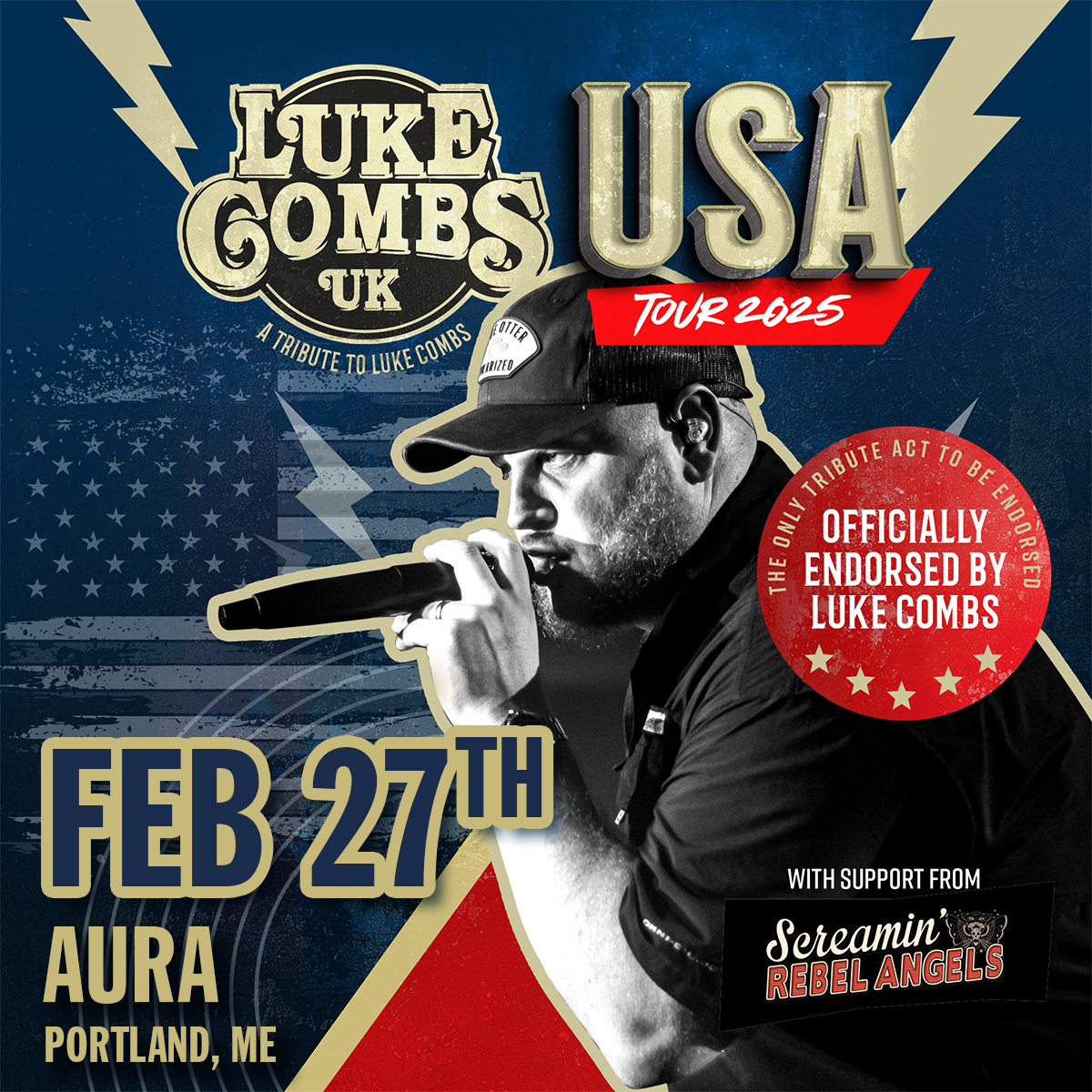 Win Tickets to Luke Combs UK at Aura