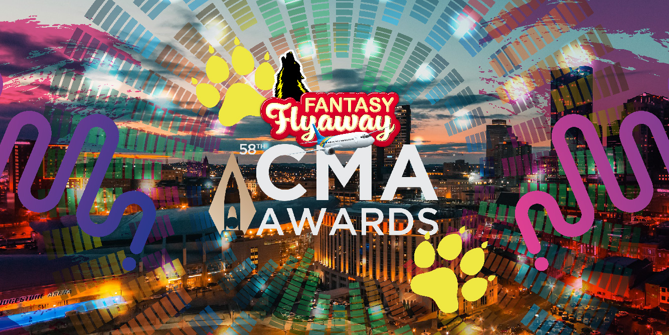 The Wolf’s Fantasy Flyaway #3, CMA Awards in Nashville!