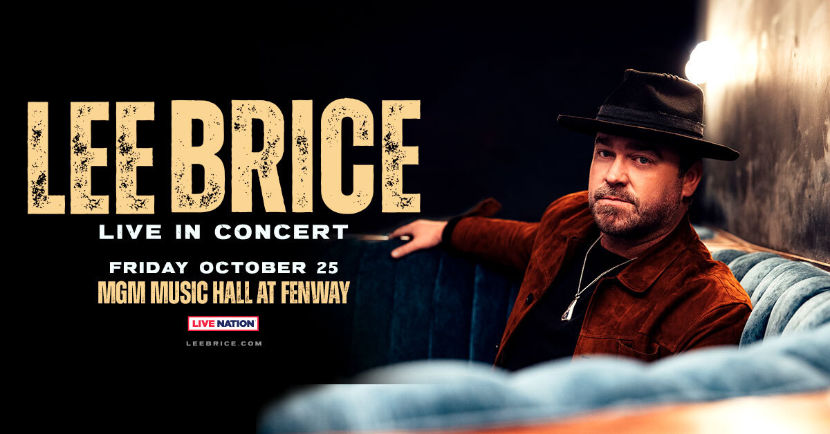 Win Tickets to Lee Brice at MGM Music Hall at Fenway