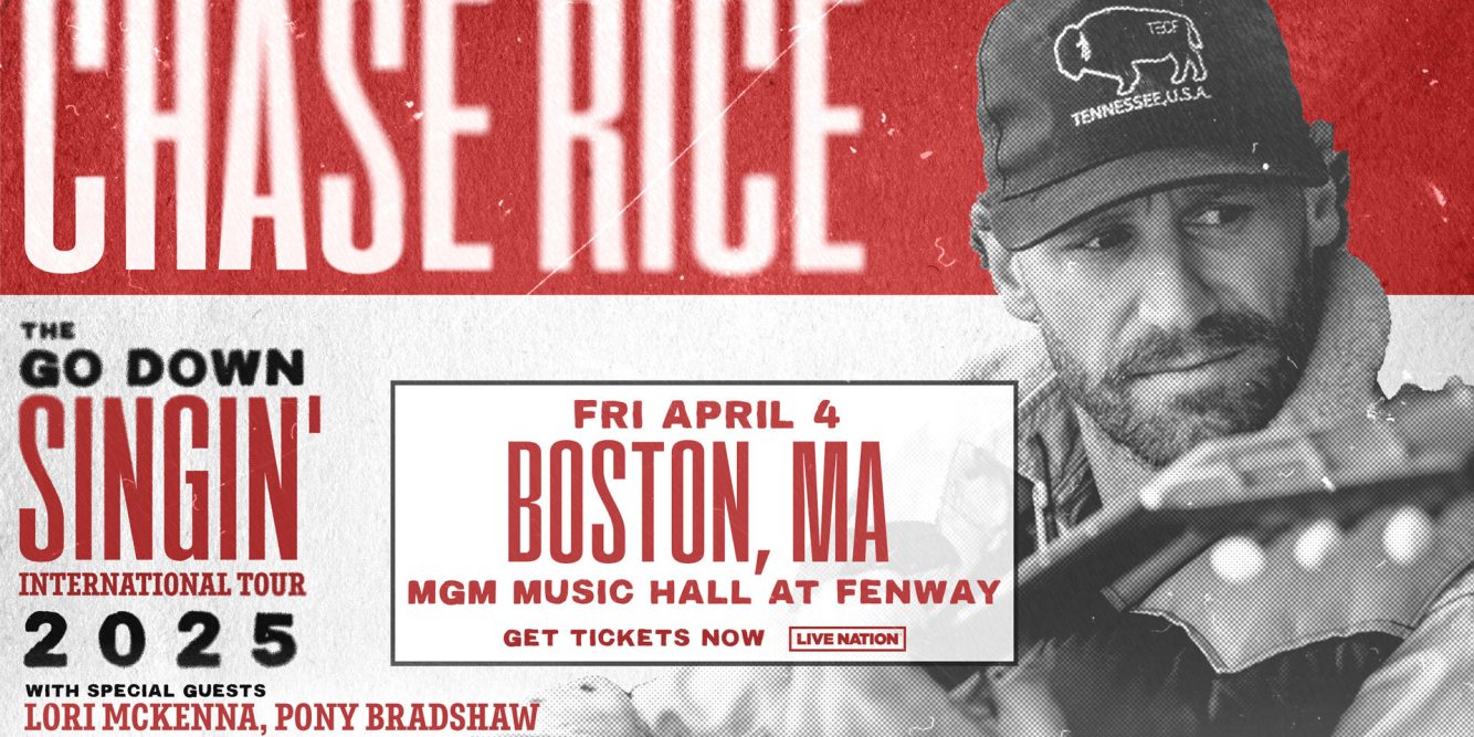 Win Tickets To Chase Rice At The MGM Music Hall At Fenway!