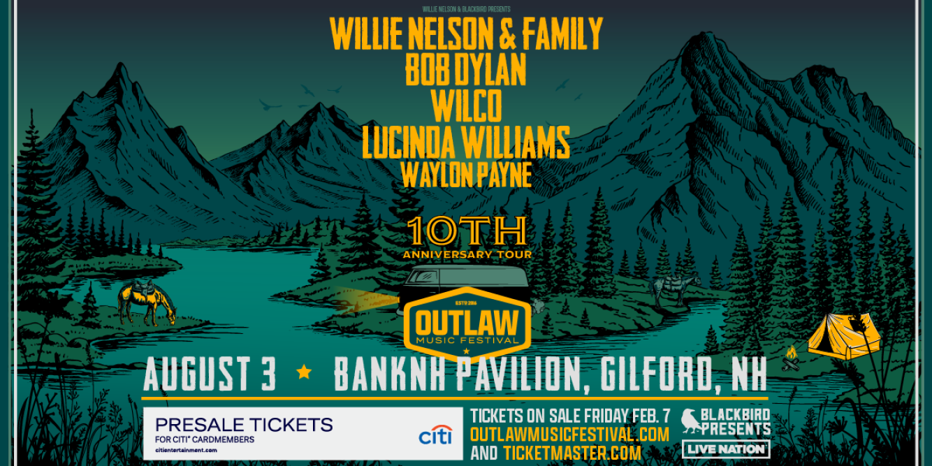 Last Chance to Win Tickets to ‘Outlaw Music Festival’ at BankNH Pavilion