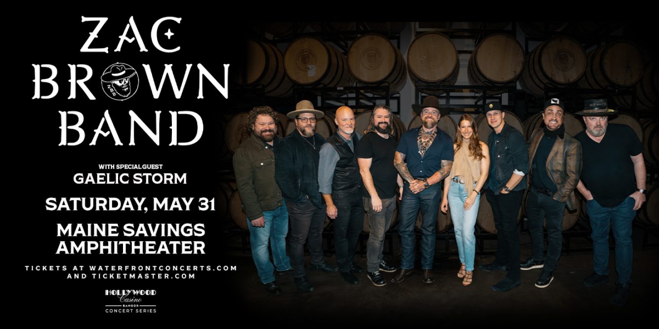 LAST CHANCE TO WIN: Tickets to See Zac Brown Band at Maine Savings Amphitheater