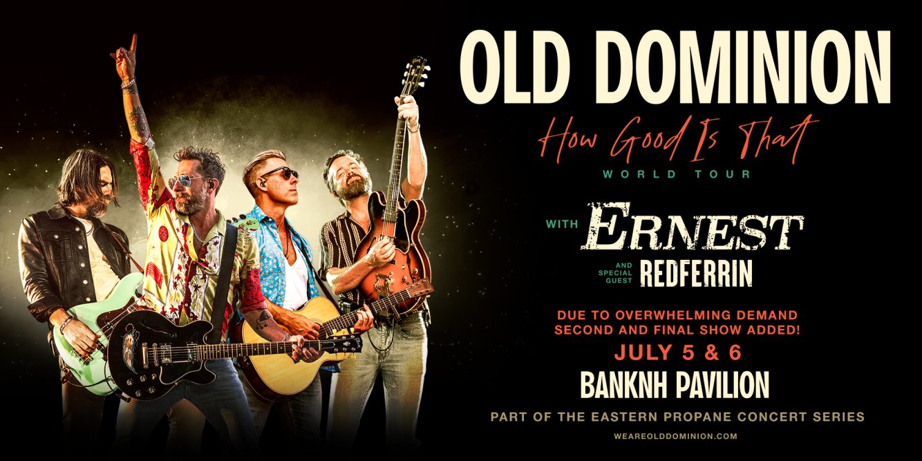 Win Tickets to See Old Dominion at BankNH Pavilion on July 6th!