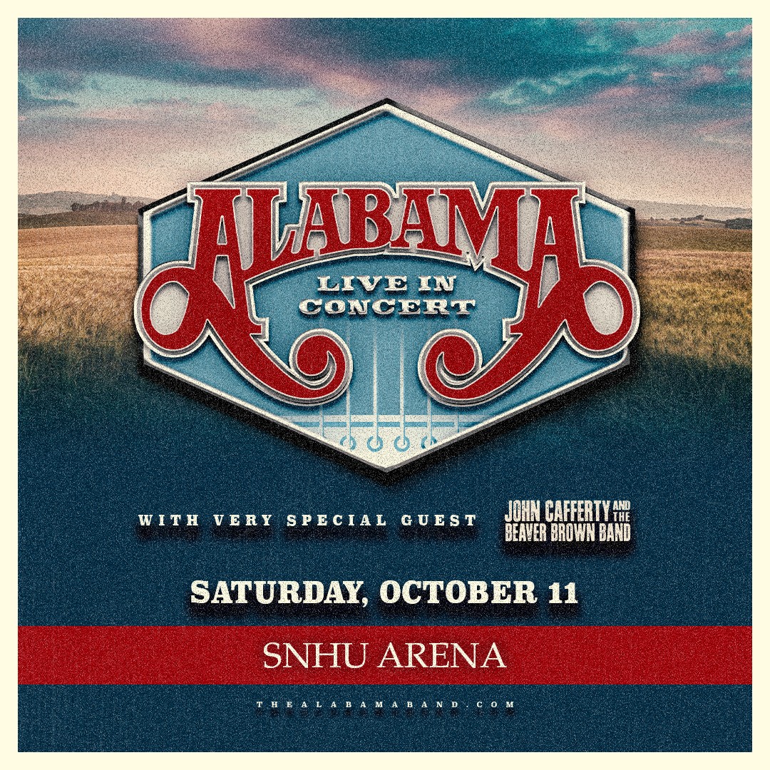 Win Tickets to See Alabama at SNHU Arena!