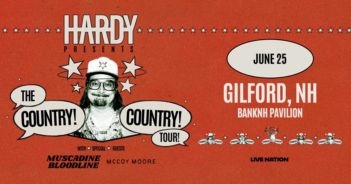 Win Tickets to See HARDY at BankNH Pavilion!