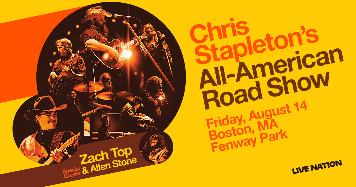 Win Tickets to See Chris Stapleton at Fenway Park