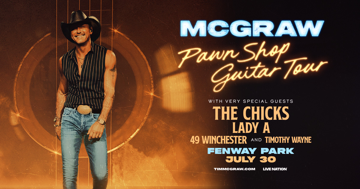 Win Tickets to See Tim McGraw at Fenway Park