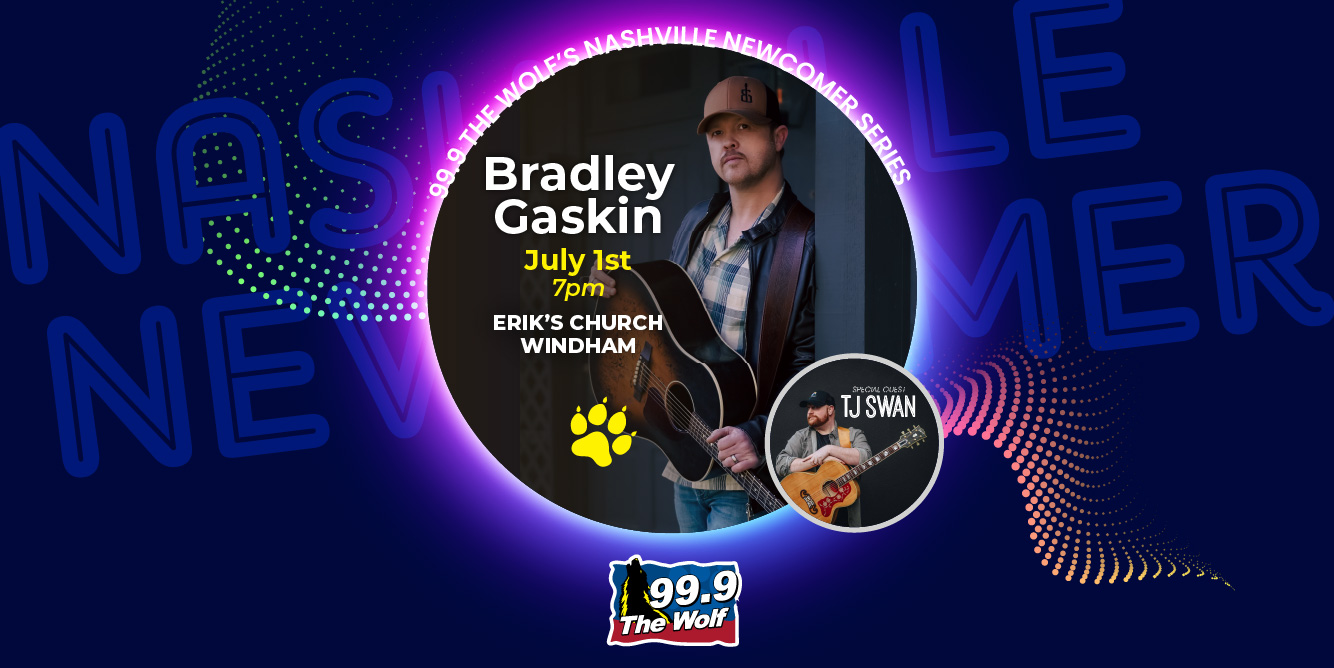 Nashville Newcomers Free Concert Series 2026 Featuring Bradley Gaskin