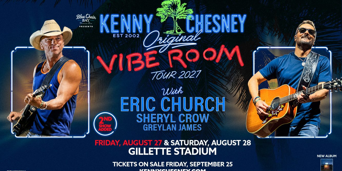 Win Tickets to See Kenny Chesney, Eric Church, Sheryl Crow at Gillette Stadium